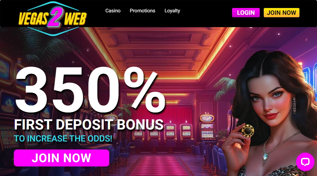 Vegas2Web Casino Desktop screenshot